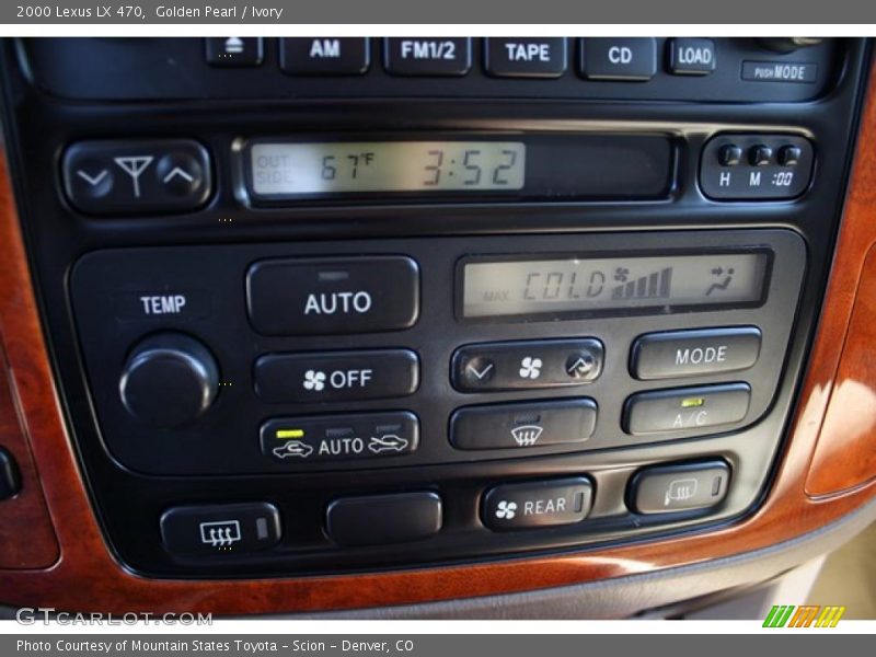 Golden Pearl / Ivory 2000 Lexus LX 470