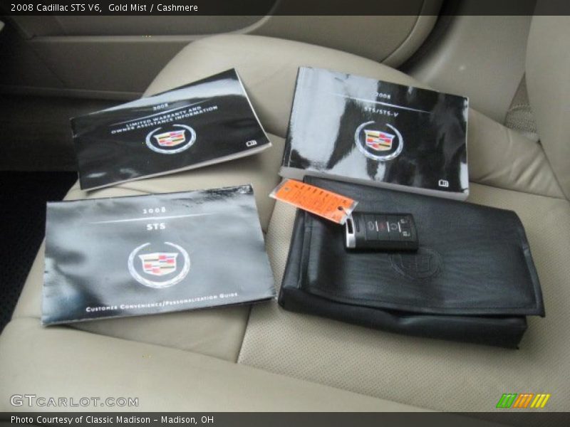 Gold Mist / Cashmere 2008 Cadillac STS V6