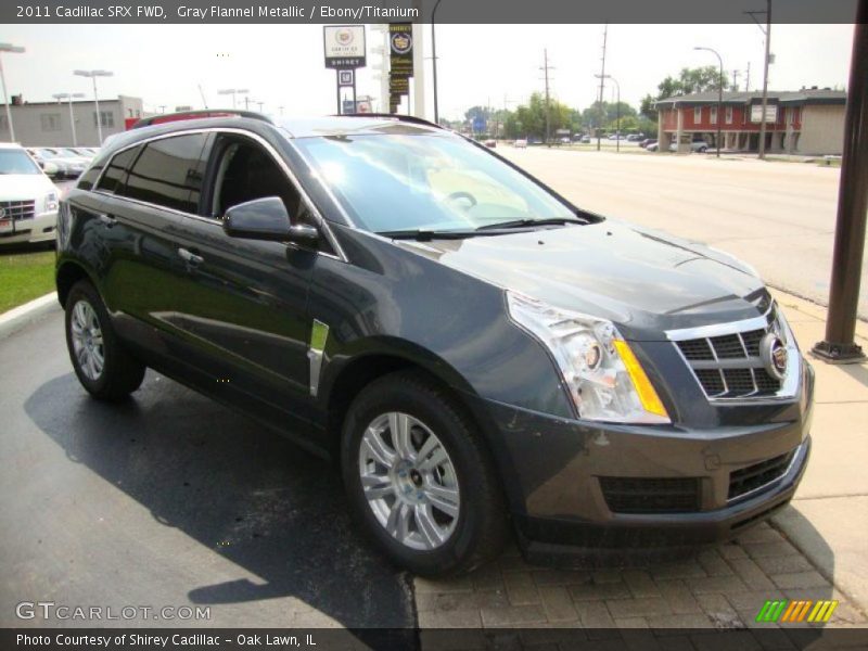 Gray Flannel Metallic / Ebony/Titanium 2011 Cadillac SRX FWD