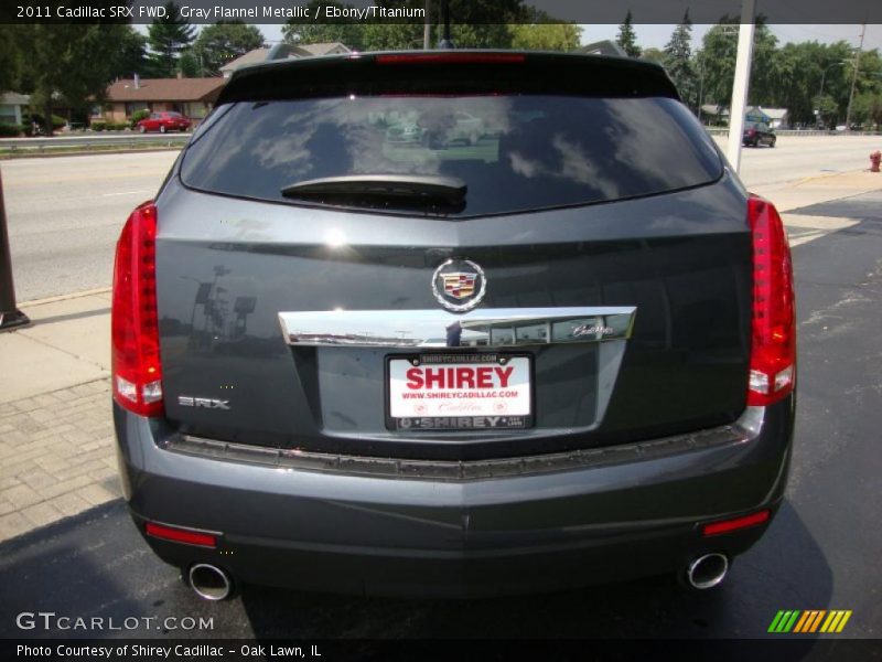 Gray Flannel Metallic / Ebony/Titanium 2011 Cadillac SRX FWD
