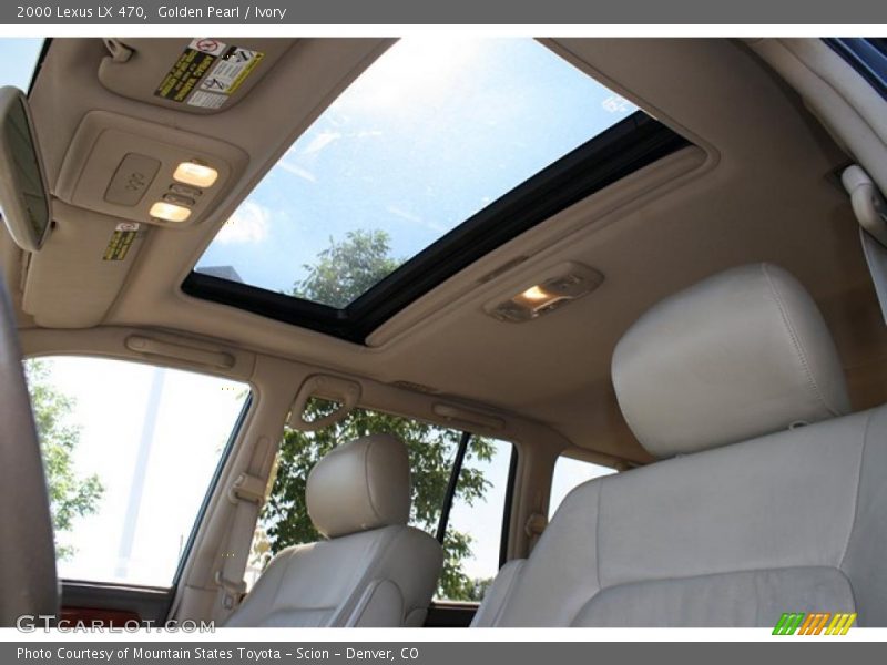 Golden Pearl / Ivory 2000 Lexus LX 470