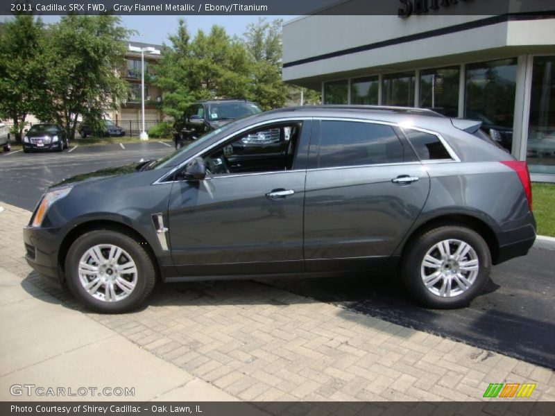 Gray Flannel Metallic / Ebony/Titanium 2011 Cadillac SRX FWD