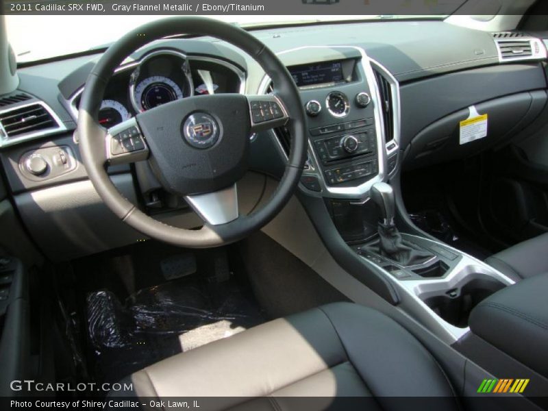 Gray Flannel Metallic / Ebony/Titanium 2011 Cadillac SRX FWD