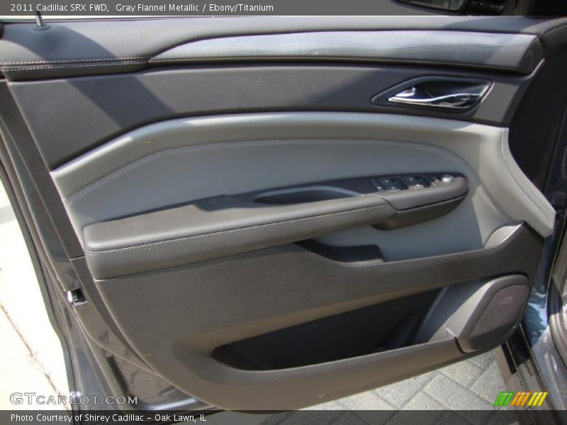 Gray Flannel Metallic / Ebony/Titanium 2011 Cadillac SRX FWD