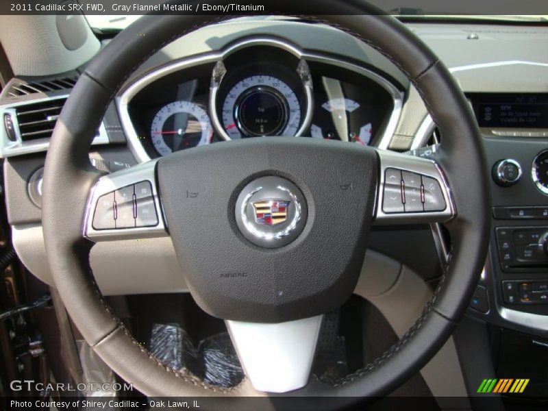 Gray Flannel Metallic / Ebony/Titanium 2011 Cadillac SRX FWD