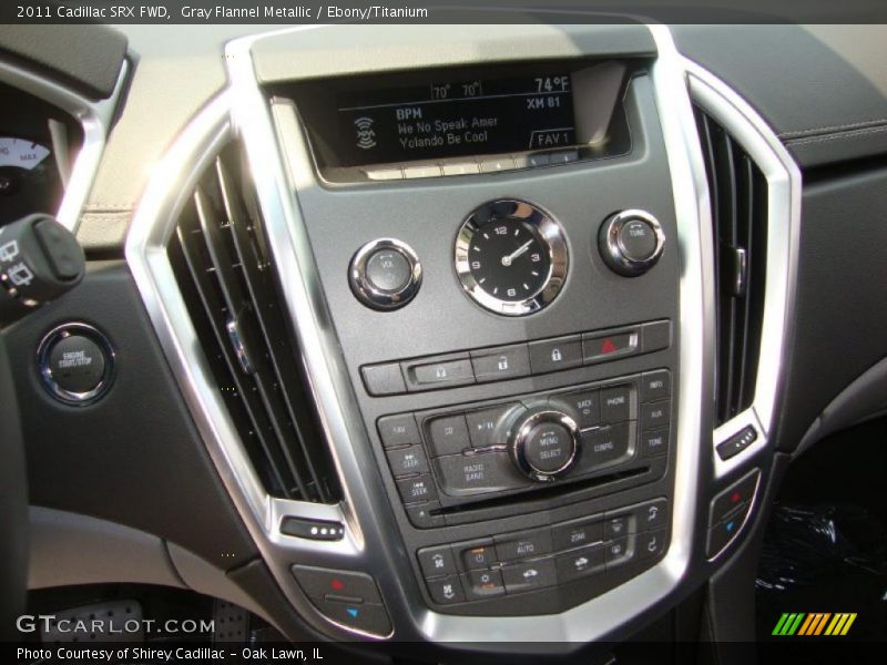 Gray Flannel Metallic / Ebony/Titanium 2011 Cadillac SRX FWD