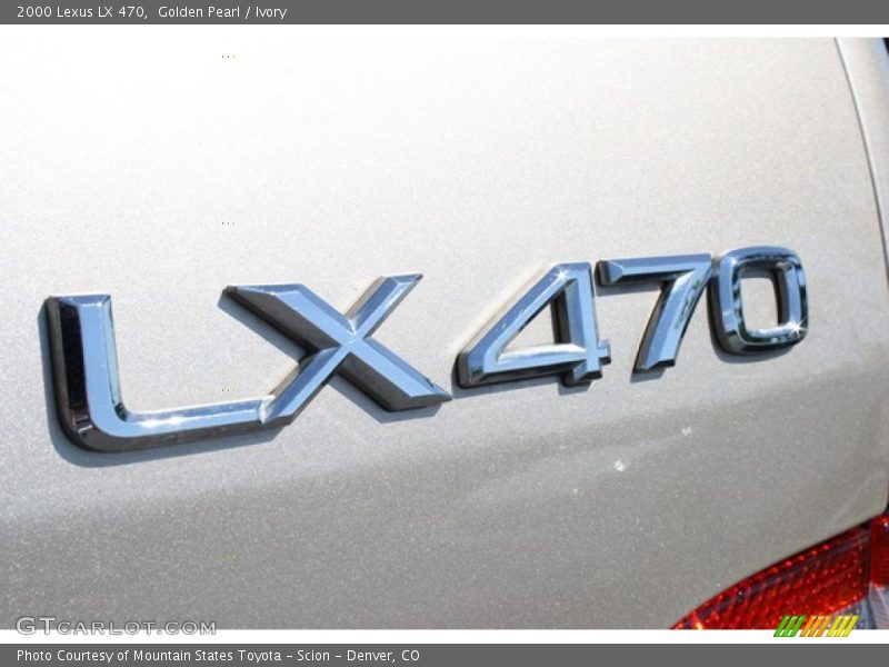 Golden Pearl / Ivory 2000 Lexus LX 470
