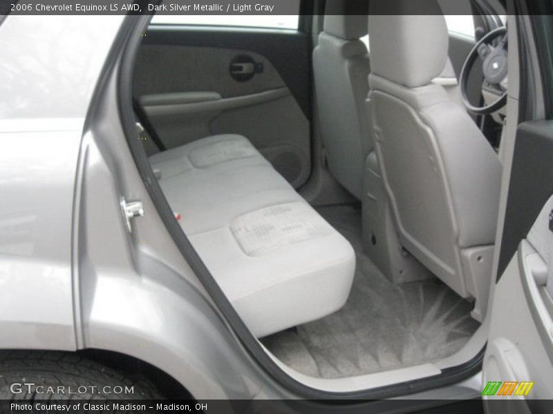 Dark Silver Metallic / Light Gray 2006 Chevrolet Equinox LS AWD