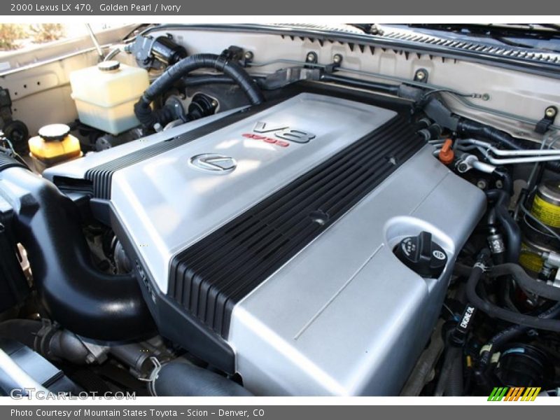 Golden Pearl / Ivory 2000 Lexus LX 470