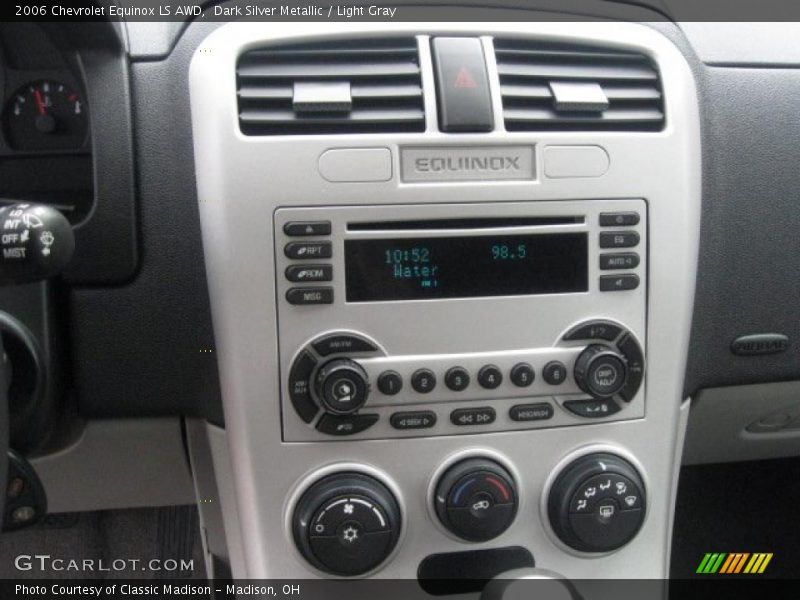 Dark Silver Metallic / Light Gray 2006 Chevrolet Equinox LS AWD