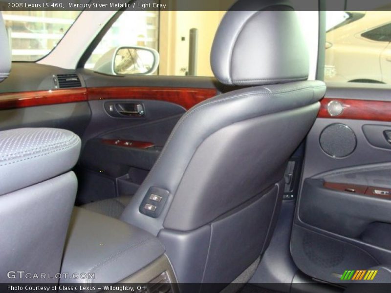 Mercury Silver Metallic / Light Gray 2008 Lexus LS 460