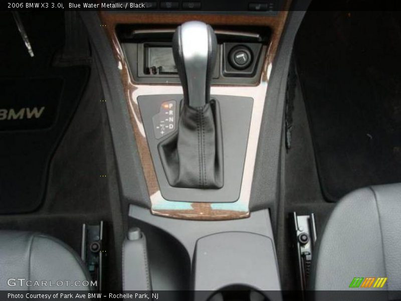 Blue Water Metallic / Black 2006 BMW X3 3.0i