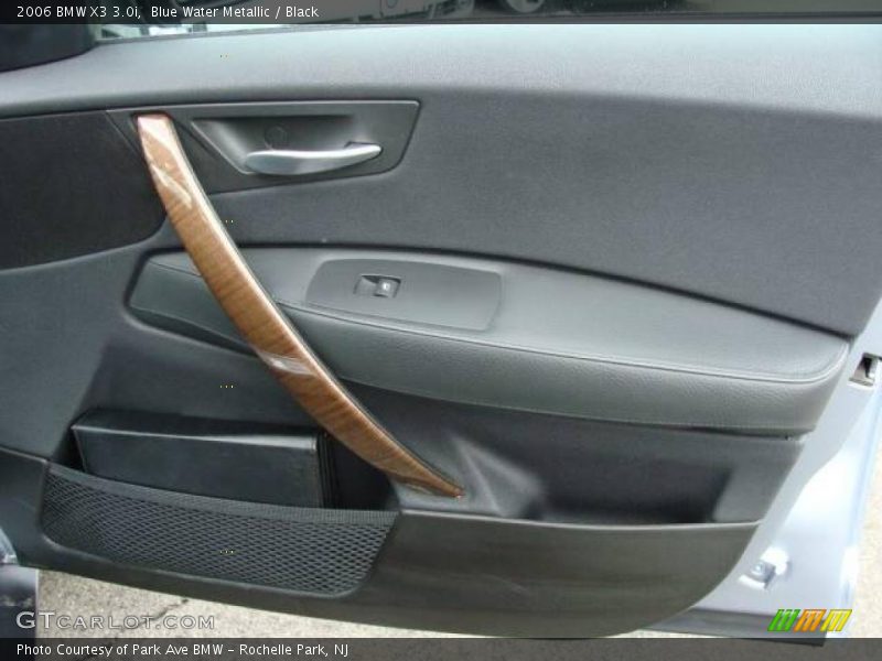 Blue Water Metallic / Black 2006 BMW X3 3.0i
