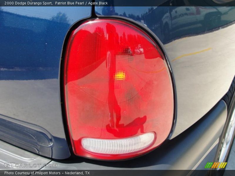 Patriot Blue Pearl / Agate Black 2000 Dodge Durango Sport