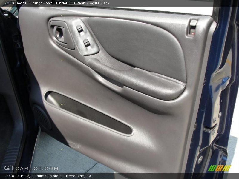 Patriot Blue Pearl / Agate Black 2000 Dodge Durango Sport