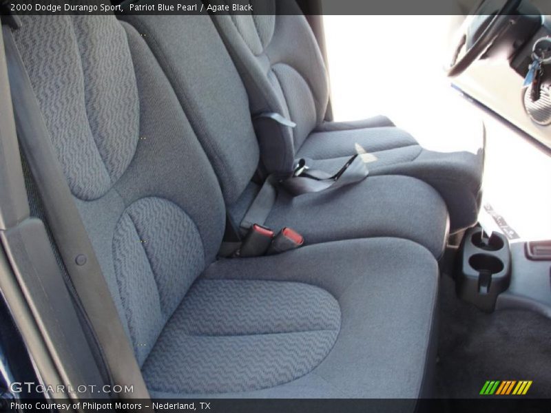 Patriot Blue Pearl / Agate Black 2000 Dodge Durango Sport