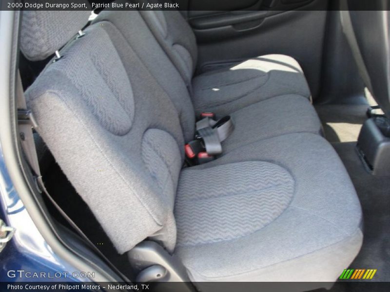 Patriot Blue Pearl / Agate Black 2000 Dodge Durango Sport