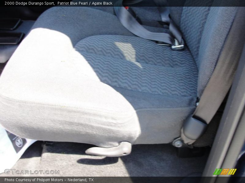 Patriot Blue Pearl / Agate Black 2000 Dodge Durango Sport