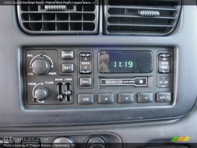 Patriot Blue Pearl / Agate Black 2000 Dodge Durango Sport
