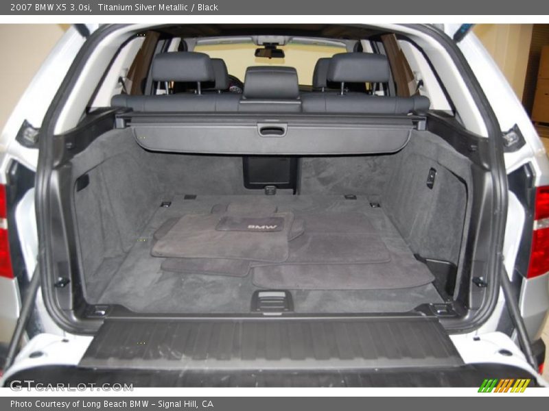 Titanium Silver Metallic / Black 2007 BMW X5 3.0si