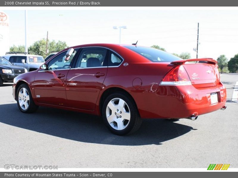 Precision Red / Ebony Black 2008 Chevrolet Impala SS