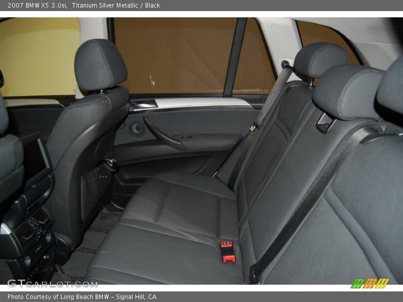 Titanium Silver Metallic / Black 2007 BMW X5 3.0si