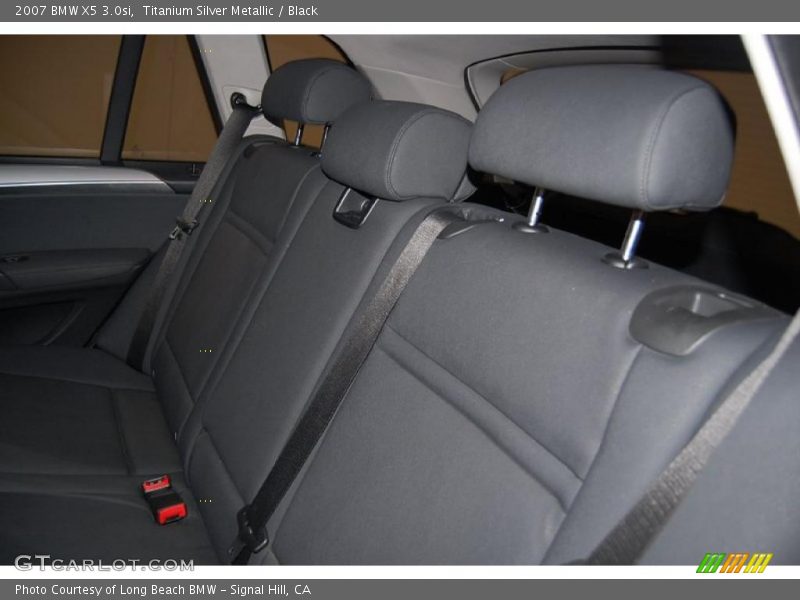 Titanium Silver Metallic / Black 2007 BMW X5 3.0si