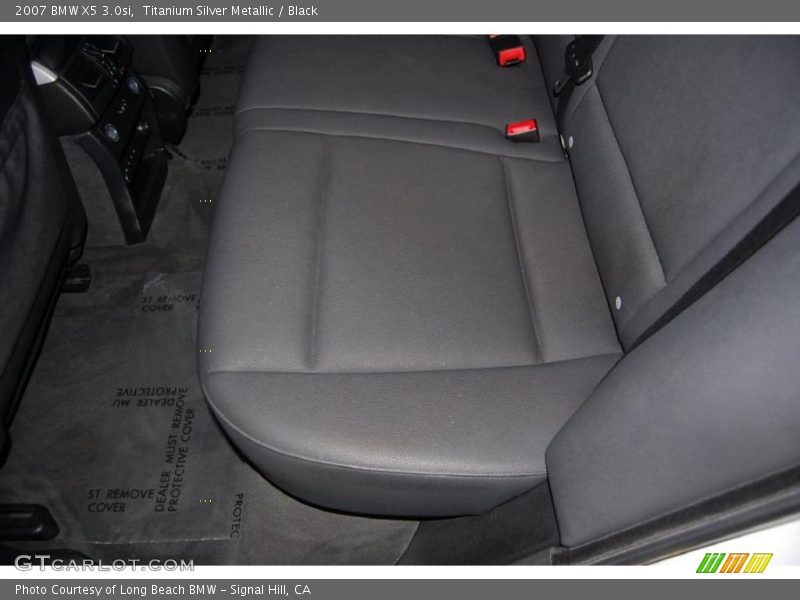 Titanium Silver Metallic / Black 2007 BMW X5 3.0si
