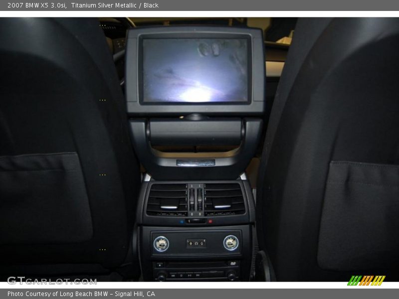Titanium Silver Metallic / Black 2007 BMW X5 3.0si