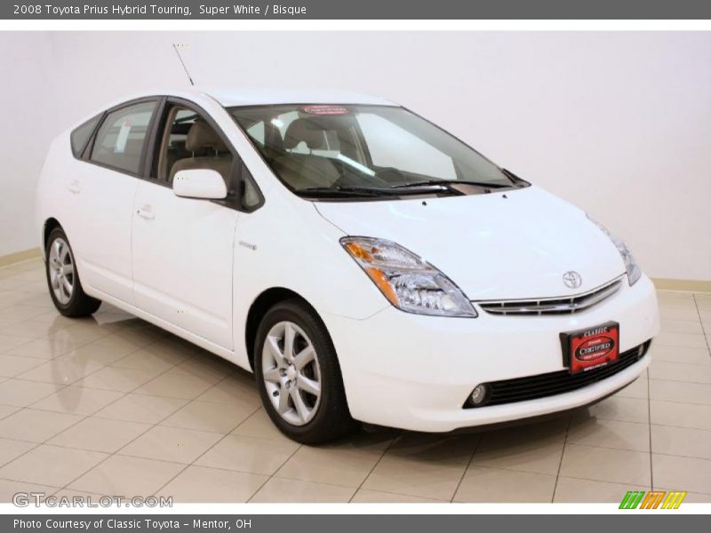 Super White / Bisque 2008 Toyota Prius Hybrid Touring