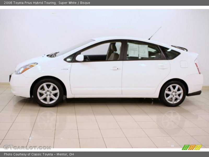 Super White / Bisque 2008 Toyota Prius Hybrid Touring