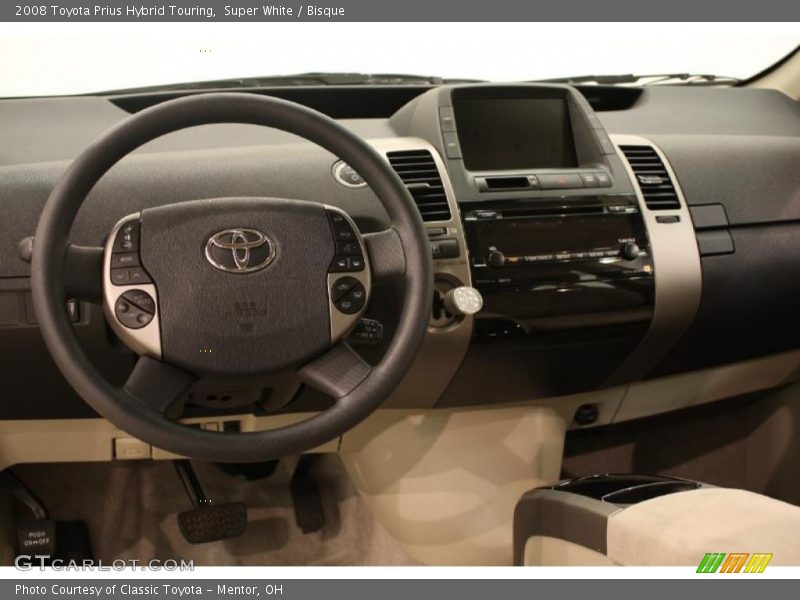 Super White / Bisque 2008 Toyota Prius Hybrid Touring
