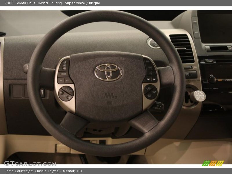 Super White / Bisque 2008 Toyota Prius Hybrid Touring