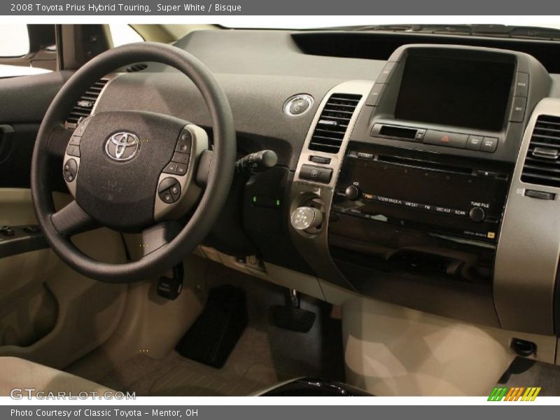 Super White / Bisque 2008 Toyota Prius Hybrid Touring