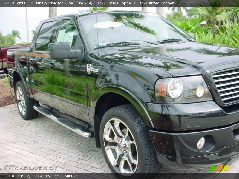 Black/Vintage Copper / Black/Dusted Copper 2008 Ford F150 Harley-Davidson SuperCrew 4x4