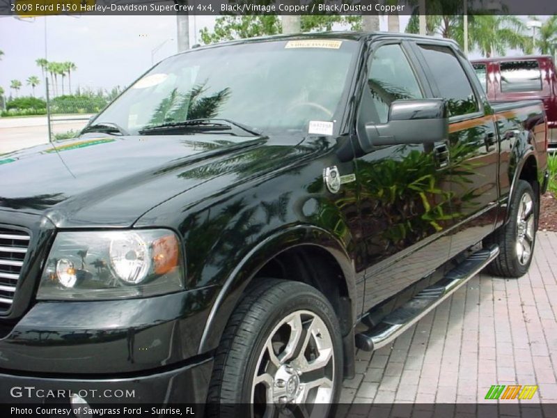 Black/Vintage Copper / Black/Dusted Copper 2008 Ford F150 Harley-Davidson SuperCrew 4x4