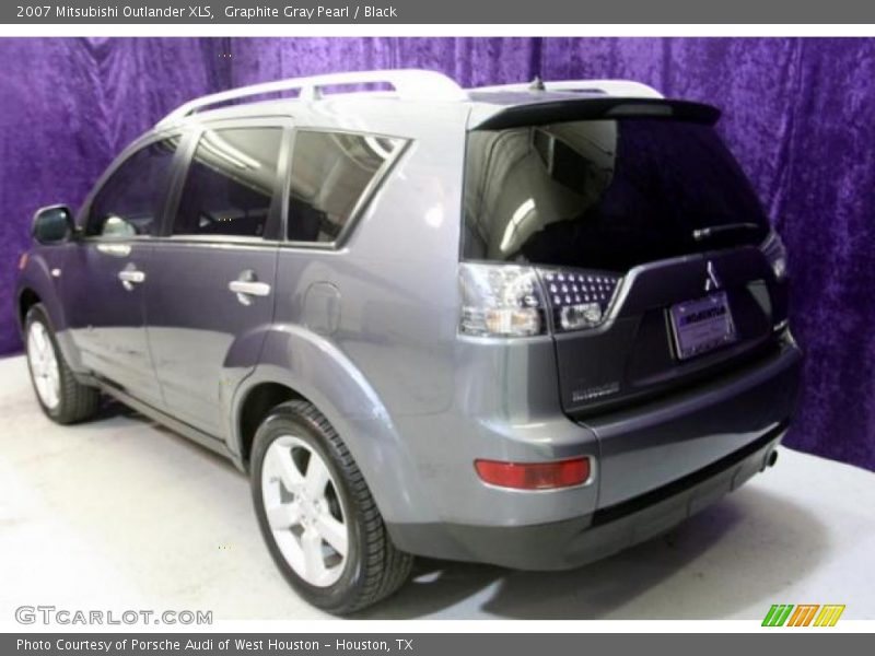 Graphite Gray Pearl / Black 2007 Mitsubishi Outlander XLS