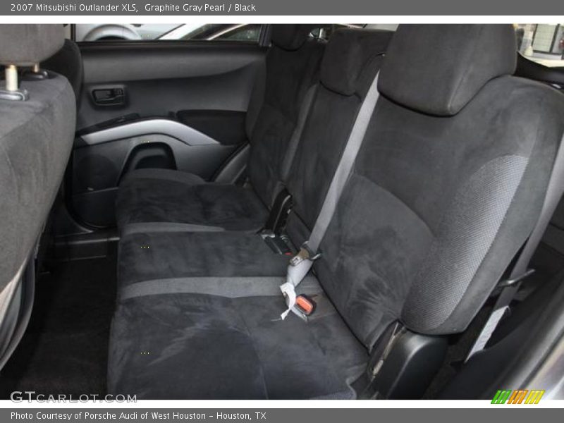 Graphite Gray Pearl / Black 2007 Mitsubishi Outlander XLS