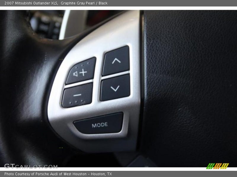 Graphite Gray Pearl / Black 2007 Mitsubishi Outlander XLS