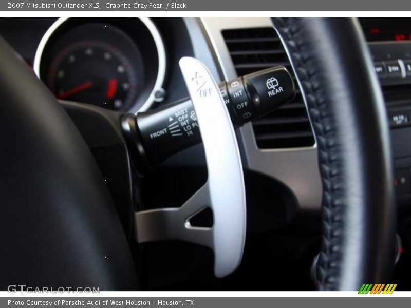 Graphite Gray Pearl / Black 2007 Mitsubishi Outlander XLS