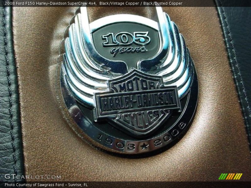 Black/Vintage Copper / Black/Dusted Copper 2008 Ford F150 Harley-Davidson SuperCrew 4x4
