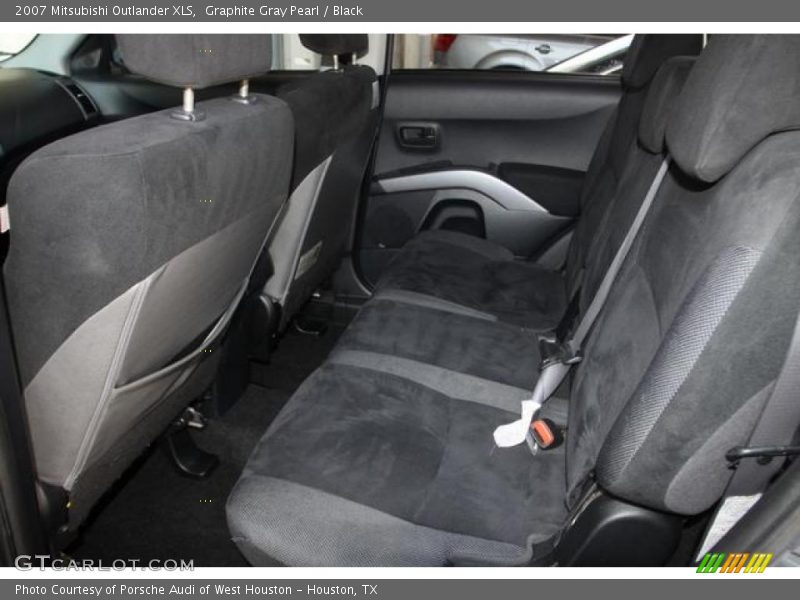 Graphite Gray Pearl / Black 2007 Mitsubishi Outlander XLS
