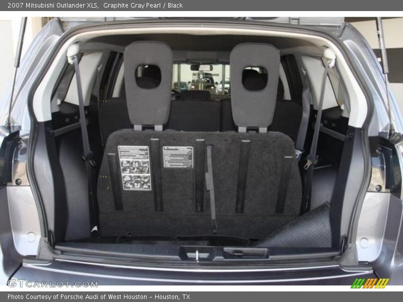 Graphite Gray Pearl / Black 2007 Mitsubishi Outlander XLS