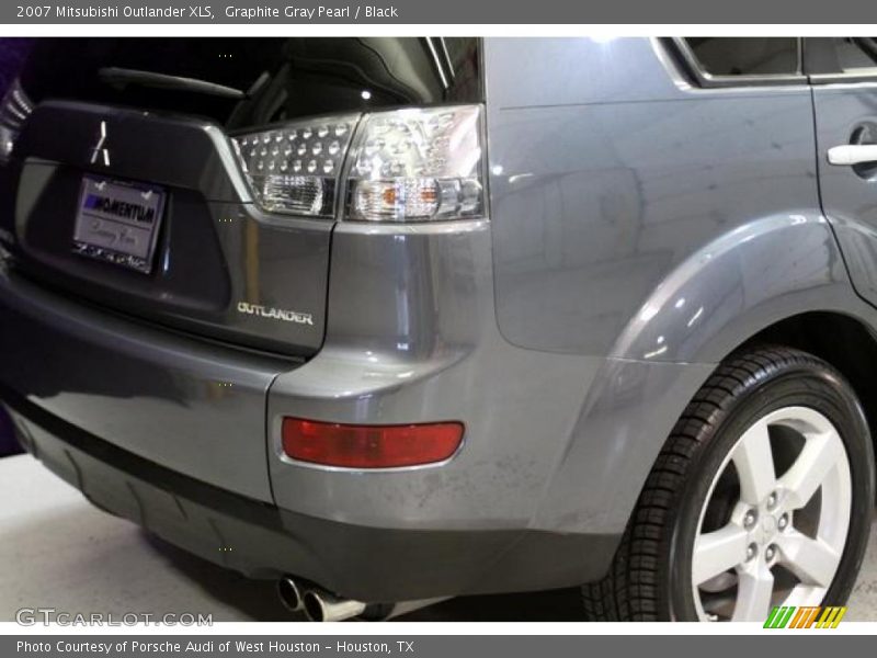 Graphite Gray Pearl / Black 2007 Mitsubishi Outlander XLS
