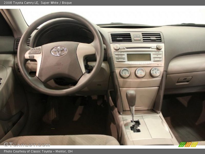Super White / Bisque 2008 Toyota Camry LE