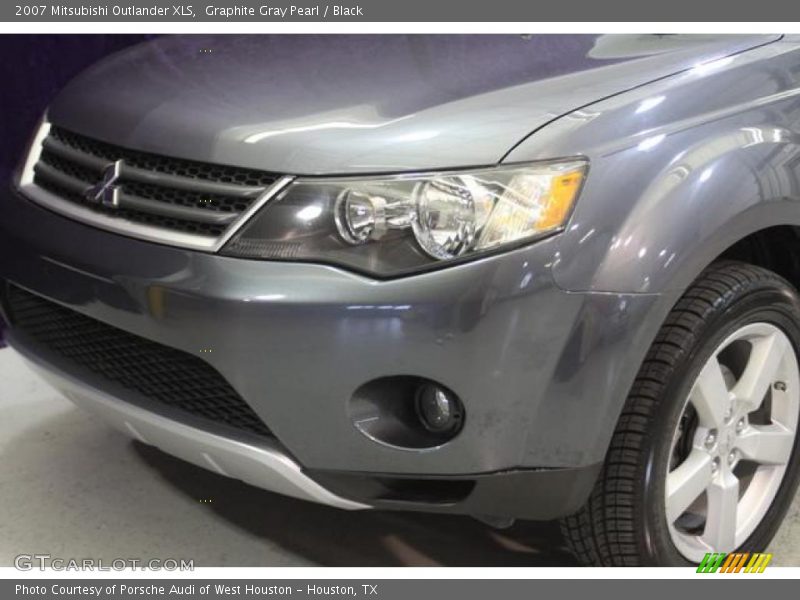 Graphite Gray Pearl / Black 2007 Mitsubishi Outlander XLS