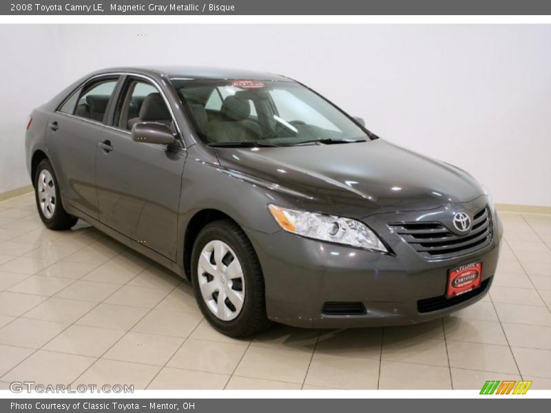 Magnetic Gray Metallic / Bisque 2008 Toyota Camry LE