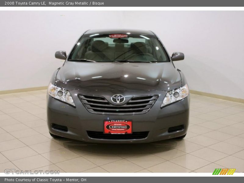 Magnetic Gray Metallic / Bisque 2008 Toyota Camry LE