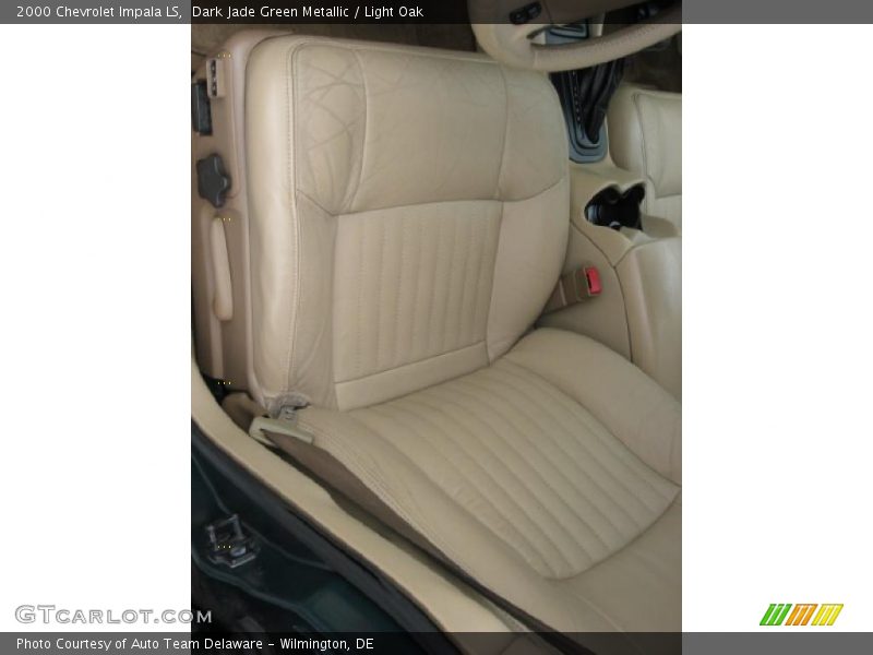 Dark Jade Green Metallic / Light Oak 2000 Chevrolet Impala LS