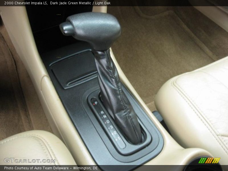 Dark Jade Green Metallic / Light Oak 2000 Chevrolet Impala LS